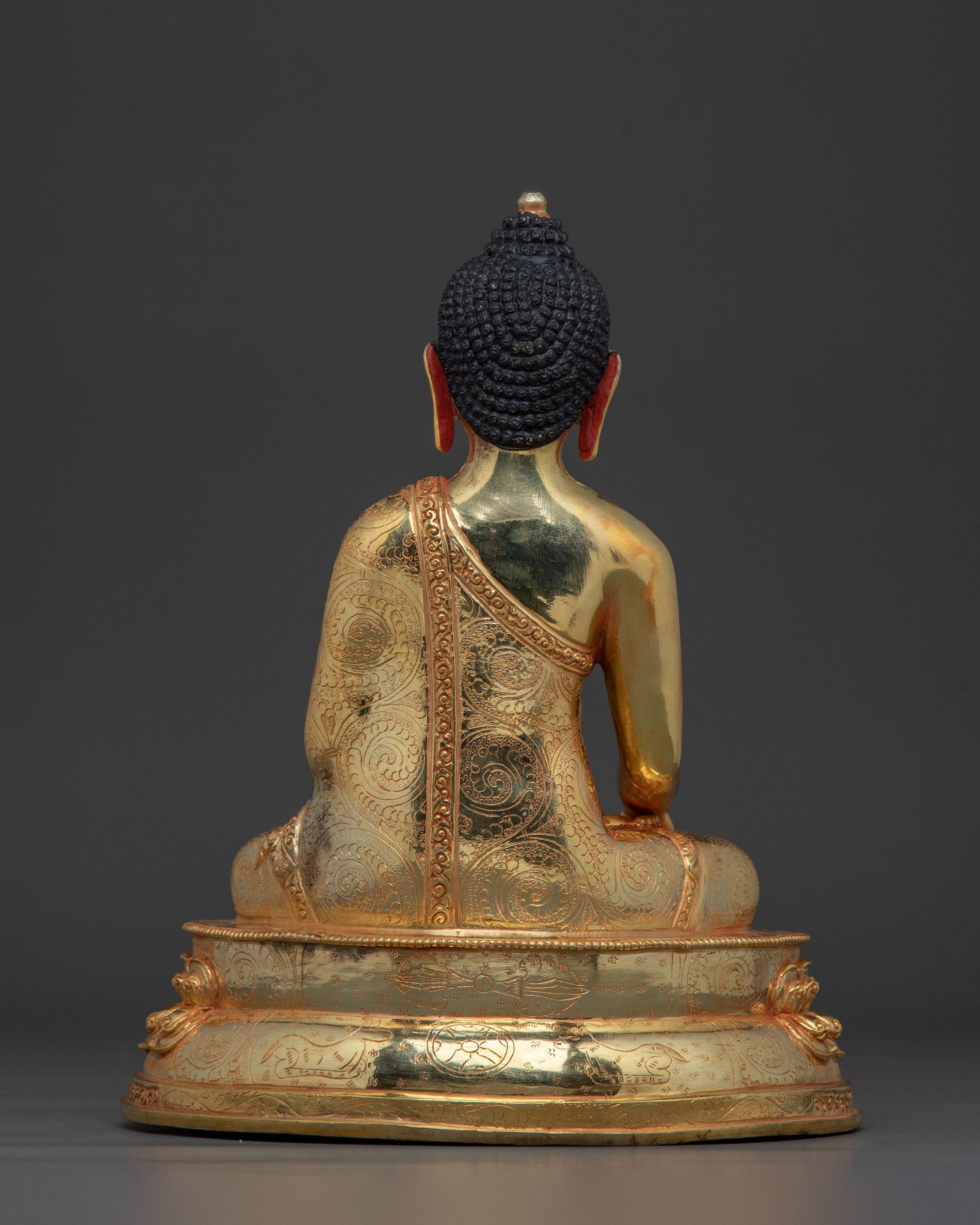 Traditional Handcrafted Shakyamuni Buddha Figurine | Spiritual Home Decor