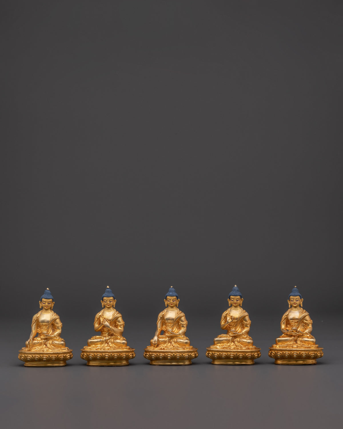 The Five Wisdom Buddhas Statue
