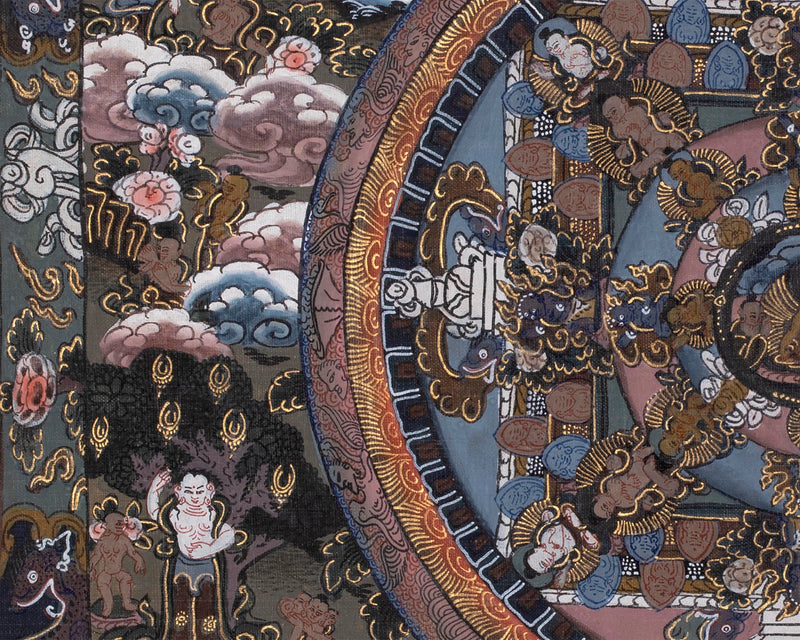 Quality Buddha Mandala | Sacred Hand painted Thangka Painting