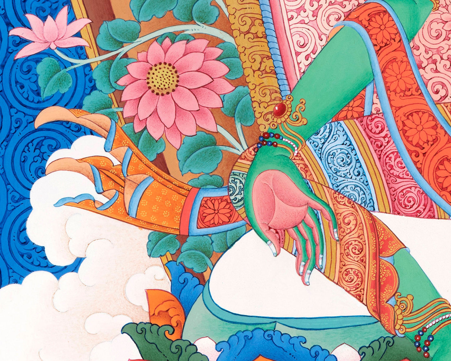 Green Tara Thangka | Tibetan Buddhist Art