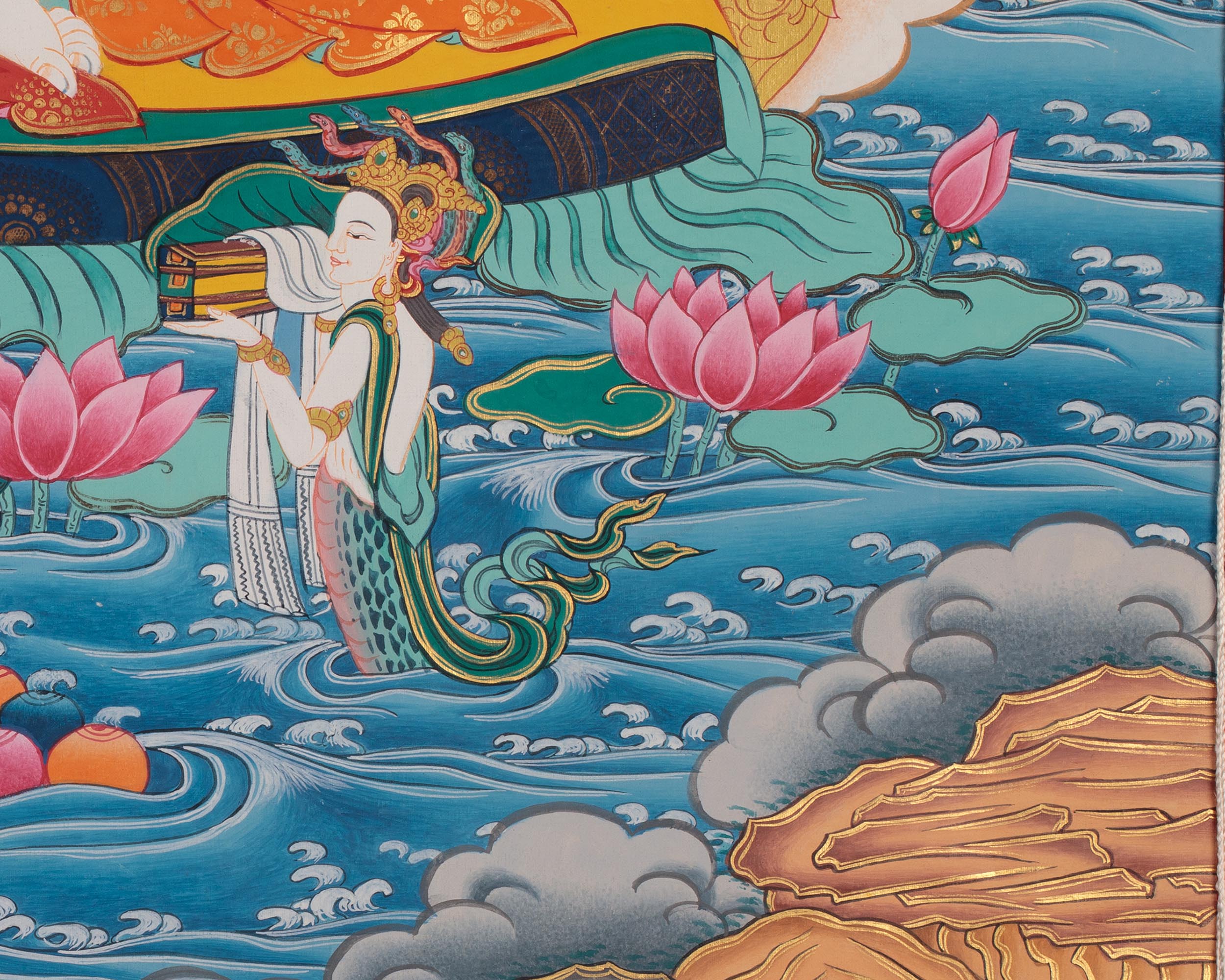 Nagarjuna Thangka | The Master of Madhyamaka Philosophy