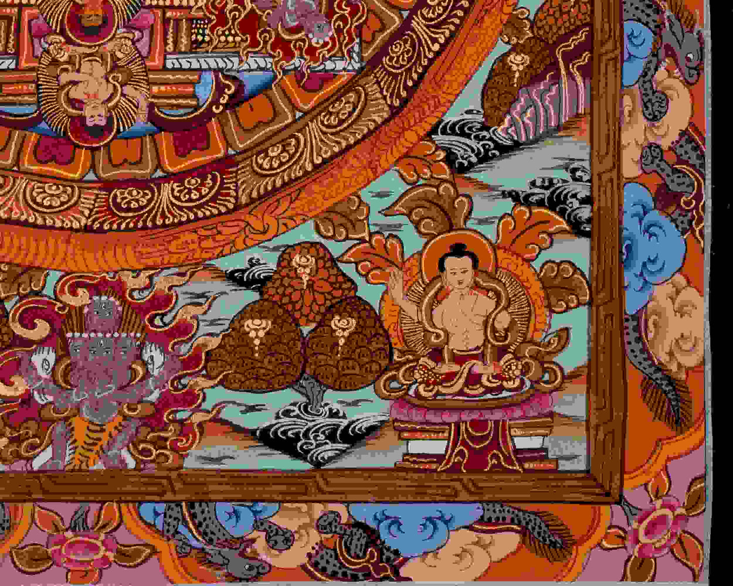 Fine Quality Buddha Mandala Thangka | Hand-painted Tibetan Thangka