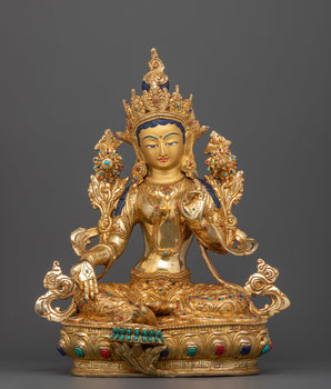 buddha-green-tara-sculpture