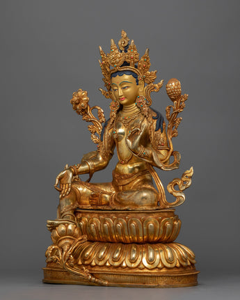 green-tara-bodhisattva deity 