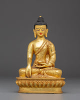Himalayan Copper Shakyamuni Buddha Sculpture 