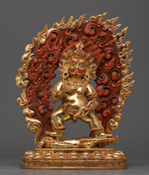 black-dzambhala-gold-gilded