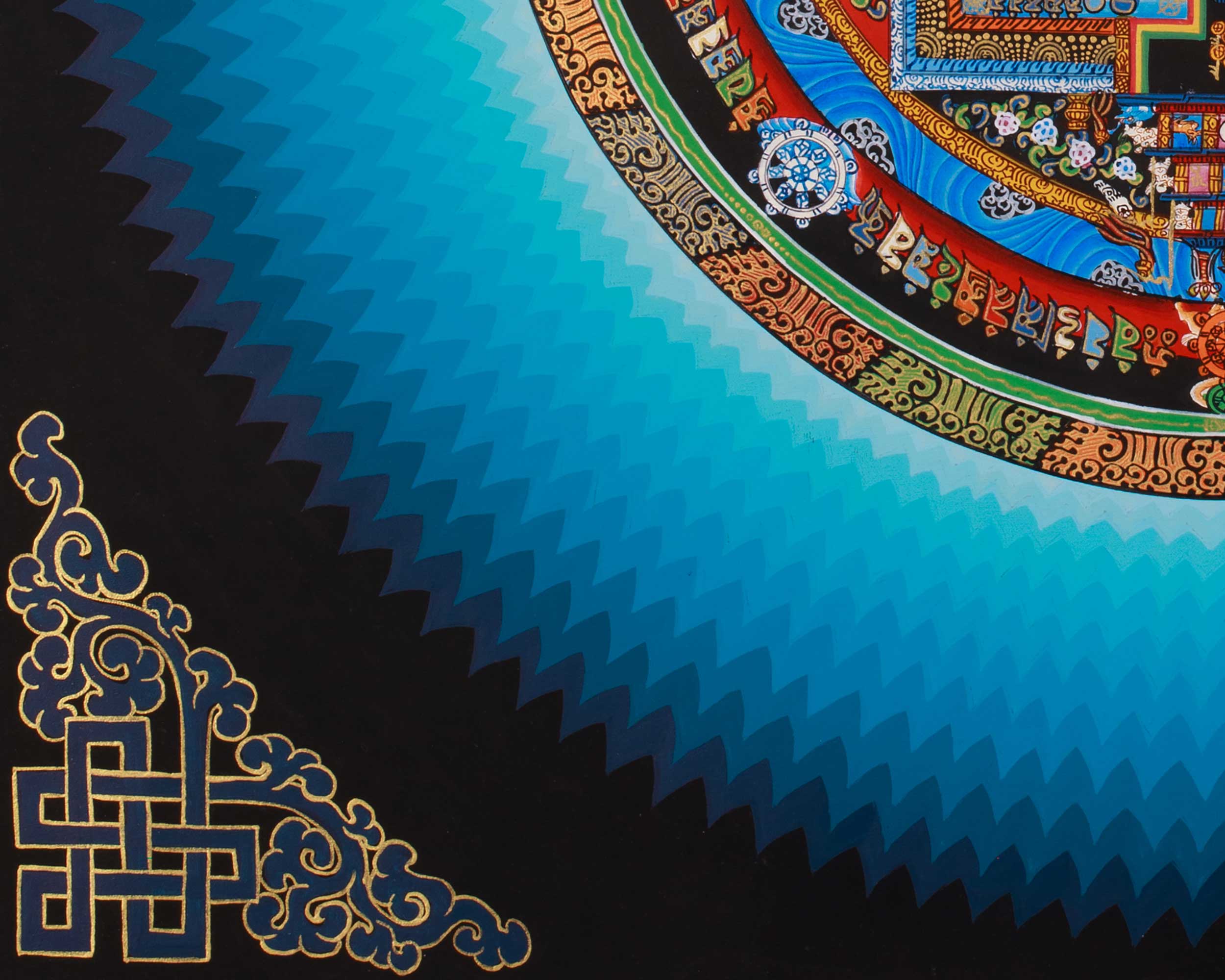 Kalachakra Mandala Buddhist Art | Spiritual Awakening