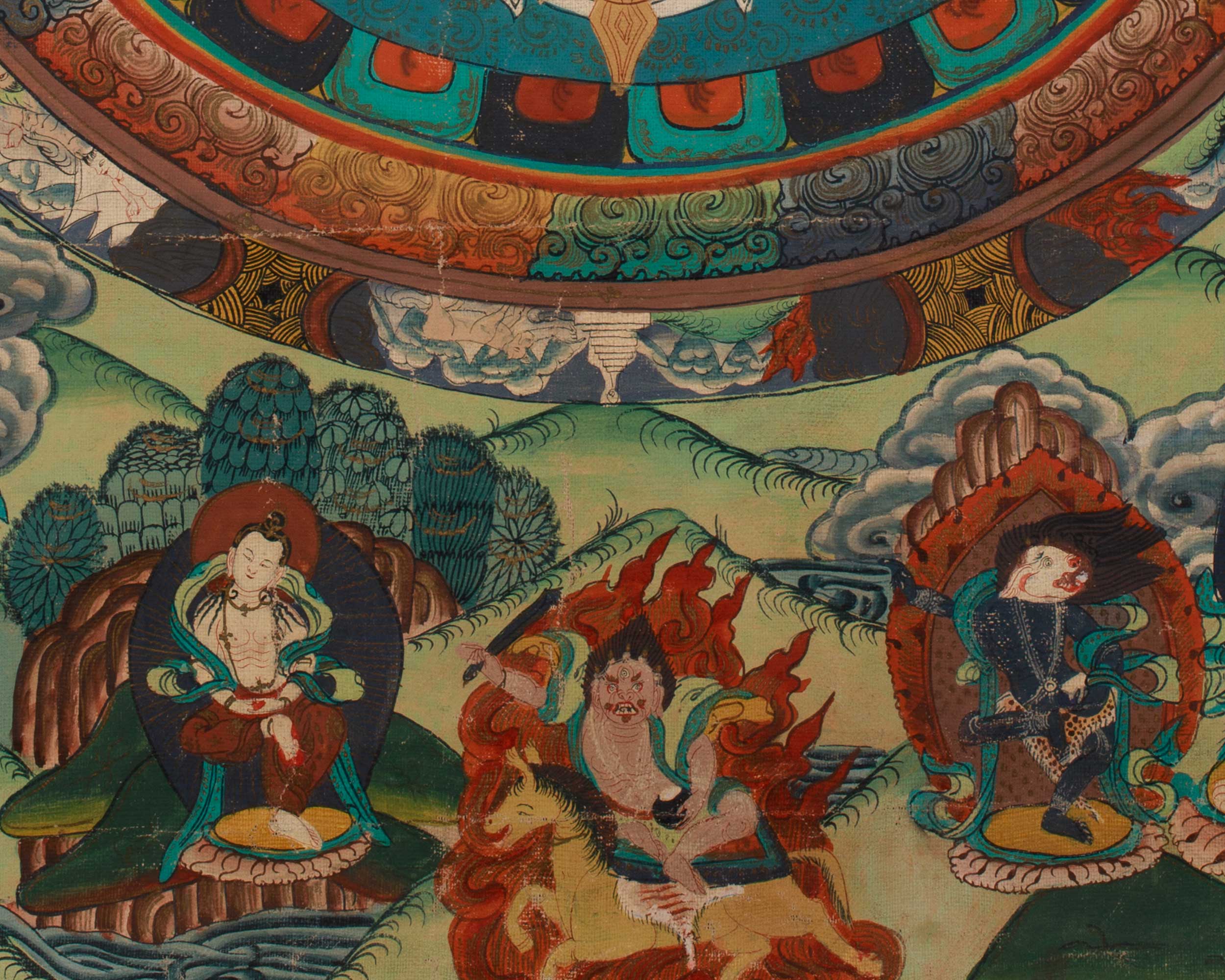 Traditional Art of Samantabhadra Mandala | Embodiment of Universal Benevolence