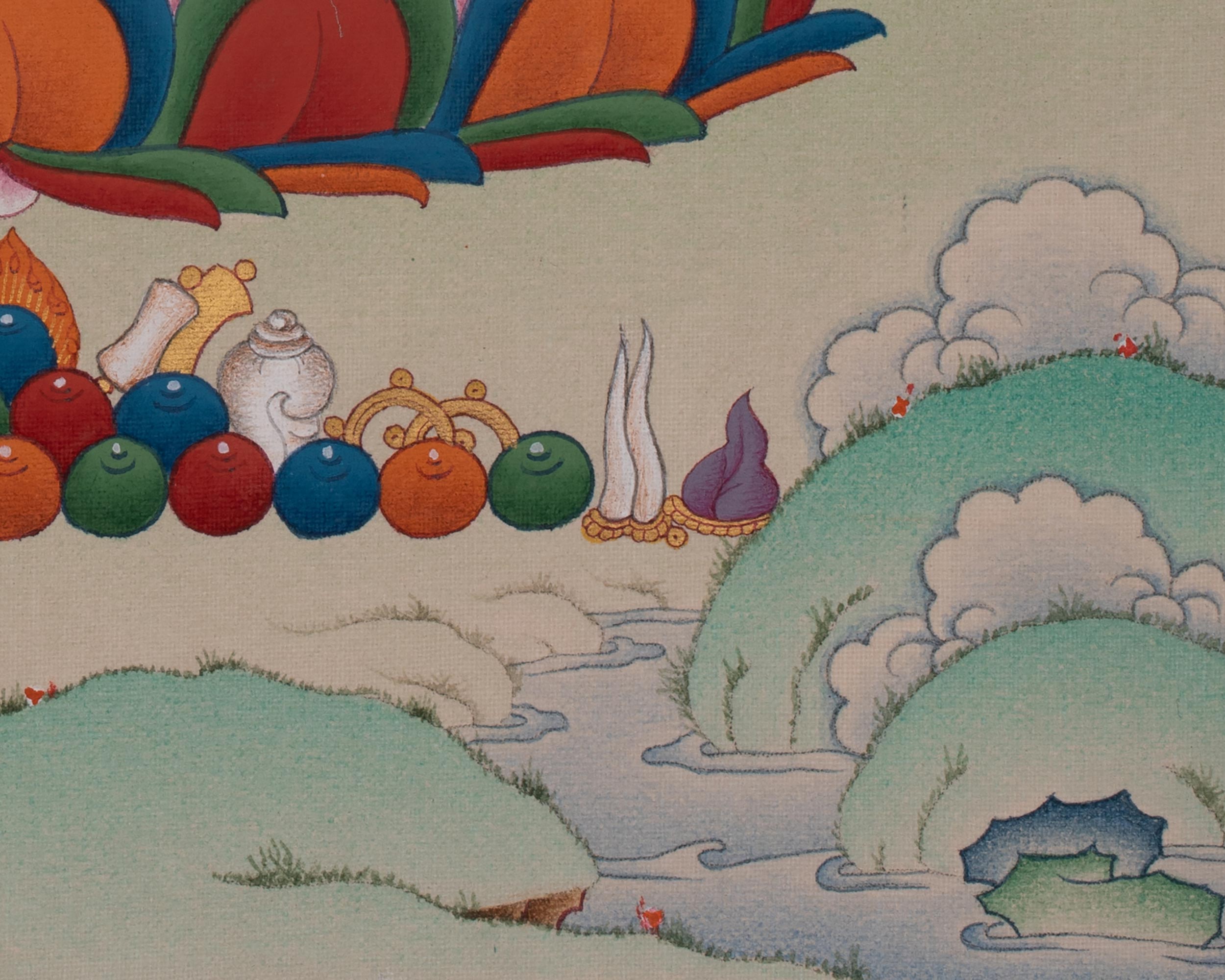 Goddess White Tara Artwork | Healing, Compassion, and Longevity | Sita Tara
