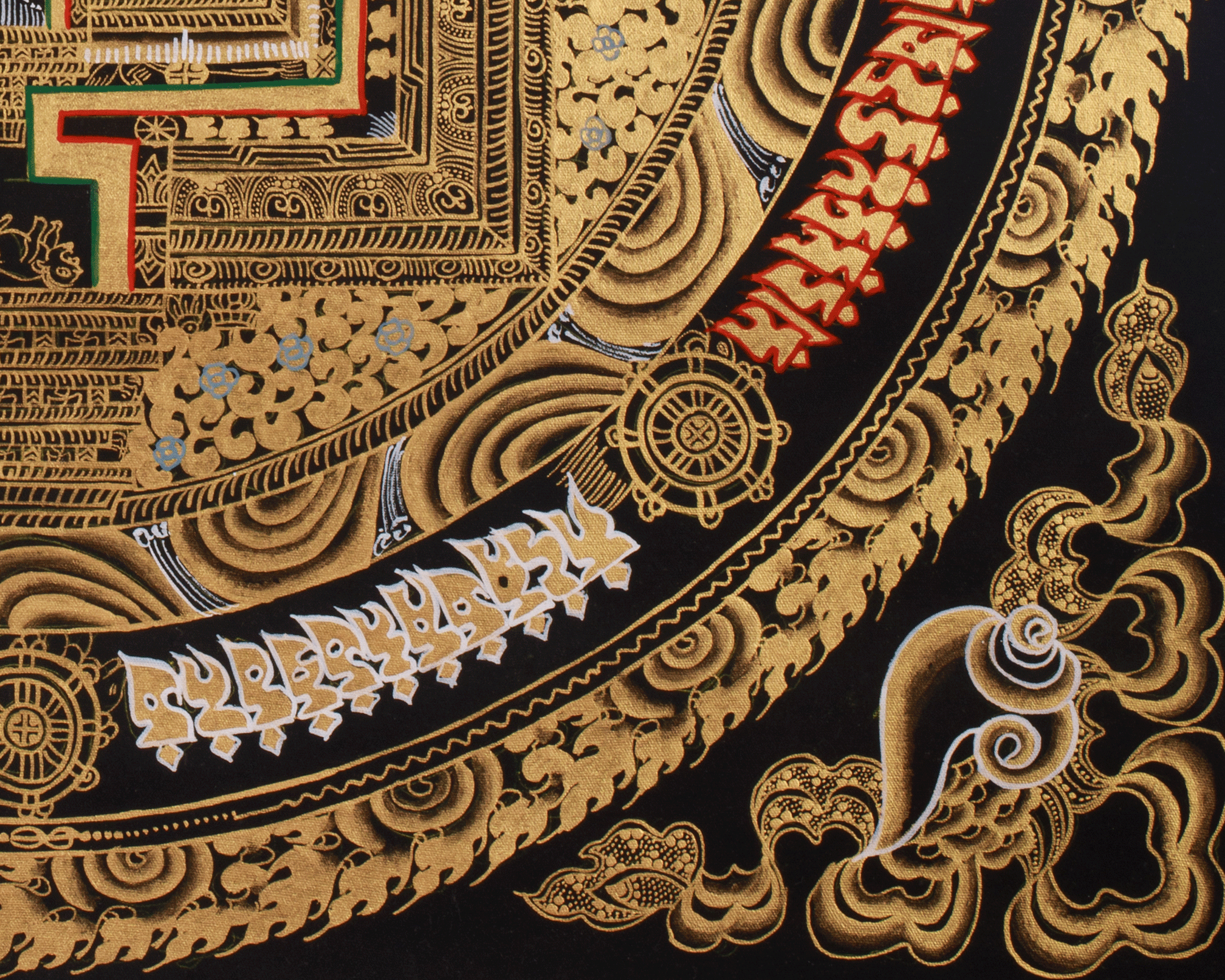 Sacred Thangka of Kalachakra Mandala | Spiritual Awakening | Meditation Altar