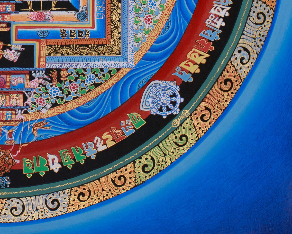 Himalayan Mandala Thangka | Kalachakra Mandala