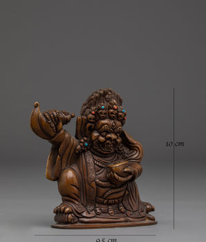 Mini Mahakala Bernagchen Statue | Protetcor from the Evil Forces