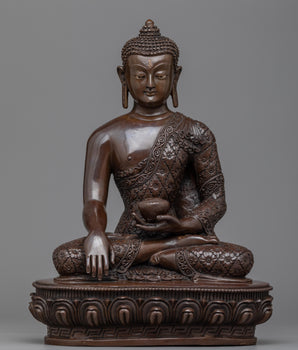 Serene Buddha Shakya Statue
