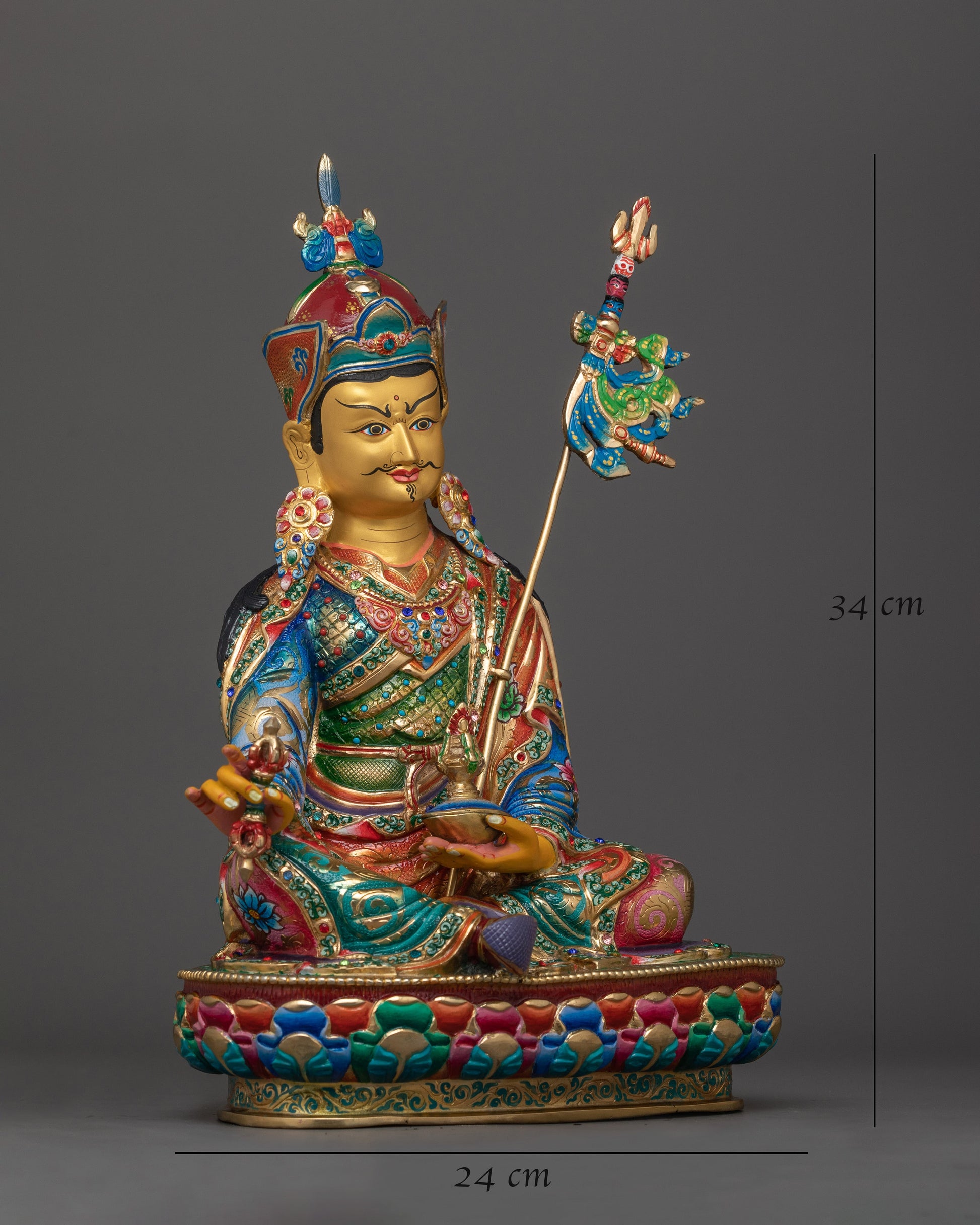 Guru Padmasambhava Sadhana Statue
