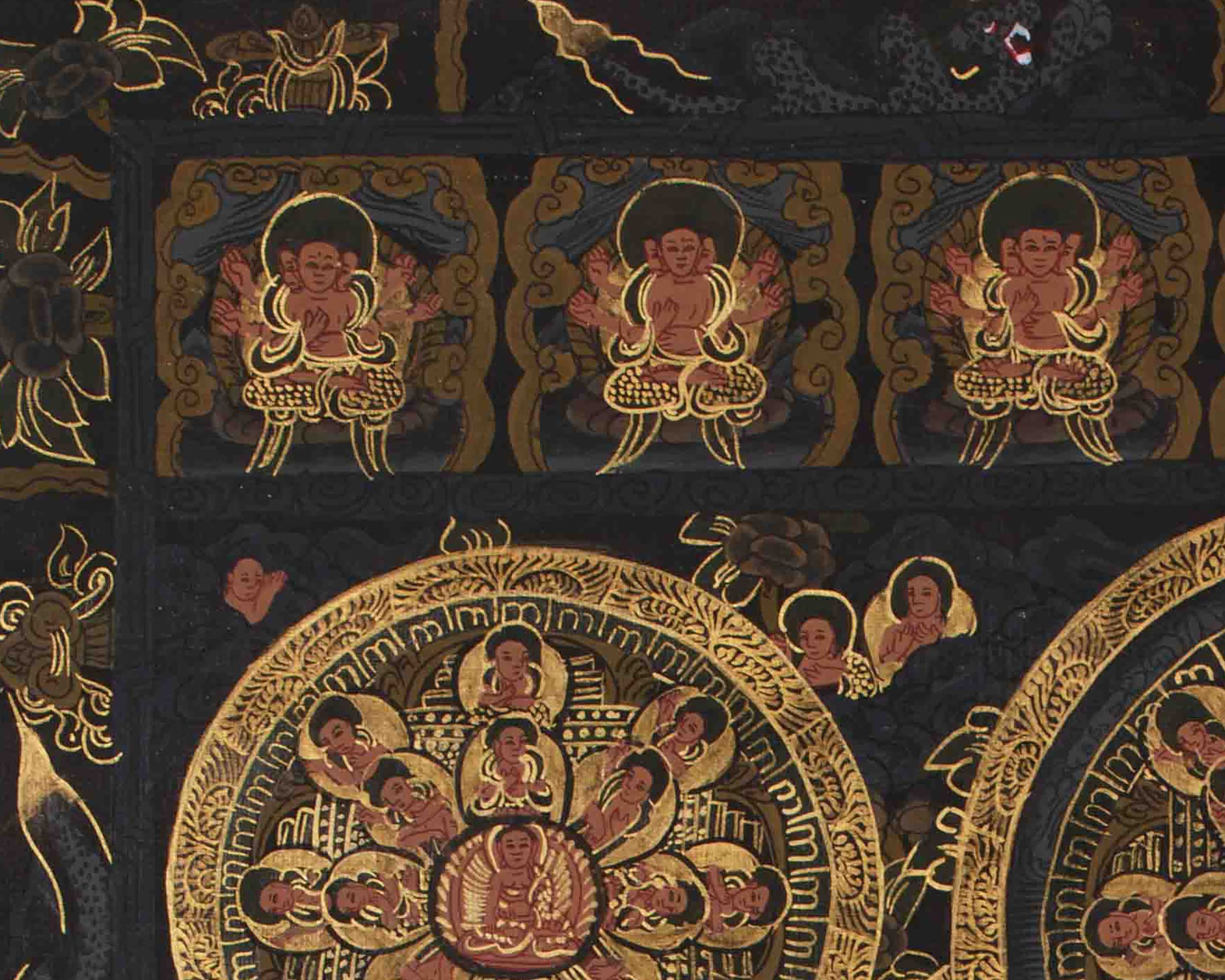 Spiritual Buddha Mandala Art | Symbolizing Wisdom, Peace, and Protection
