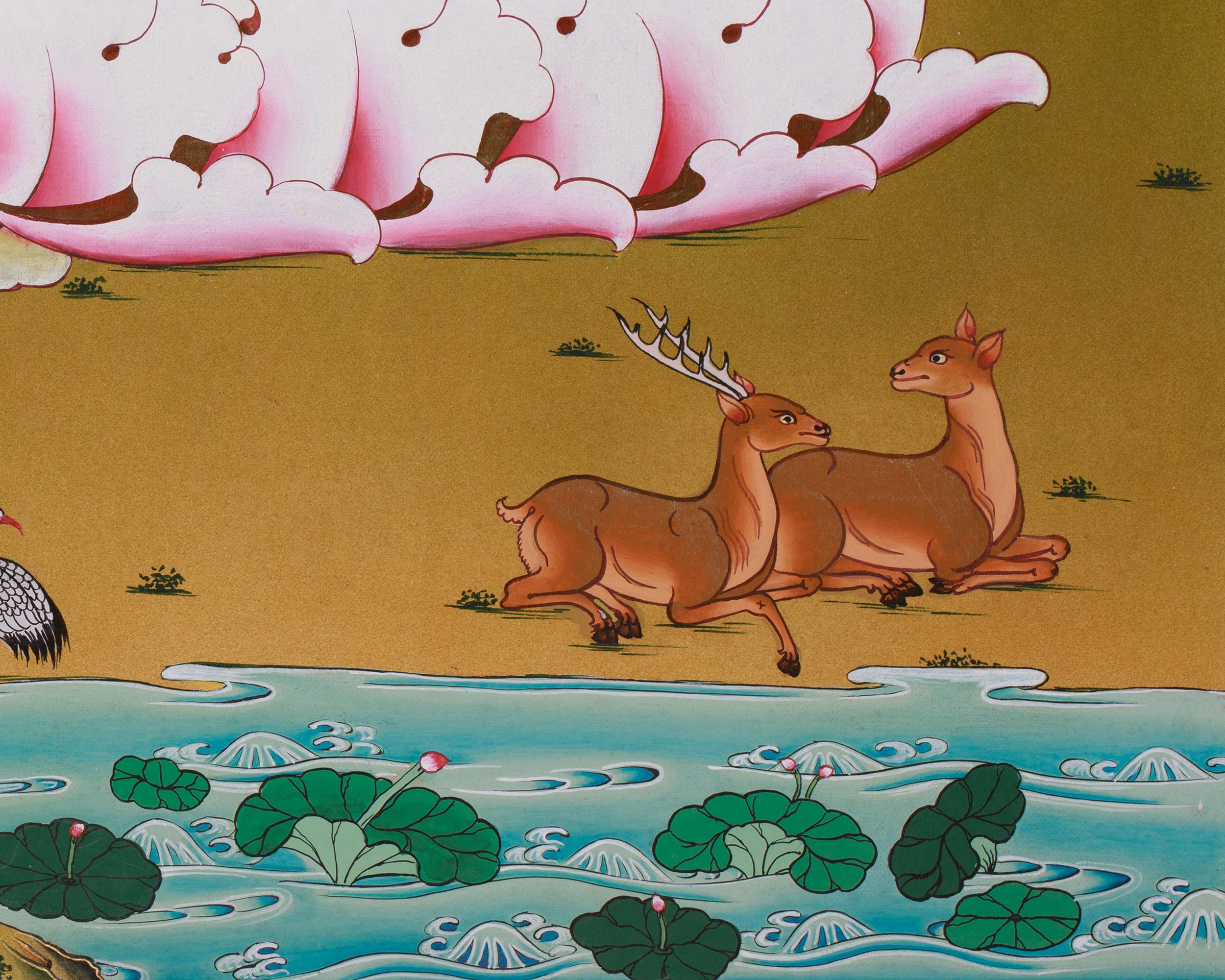 Karmapa Thangka | Buddhist Master | Himalayan Buddhist Artwork | Symbol of Compassion