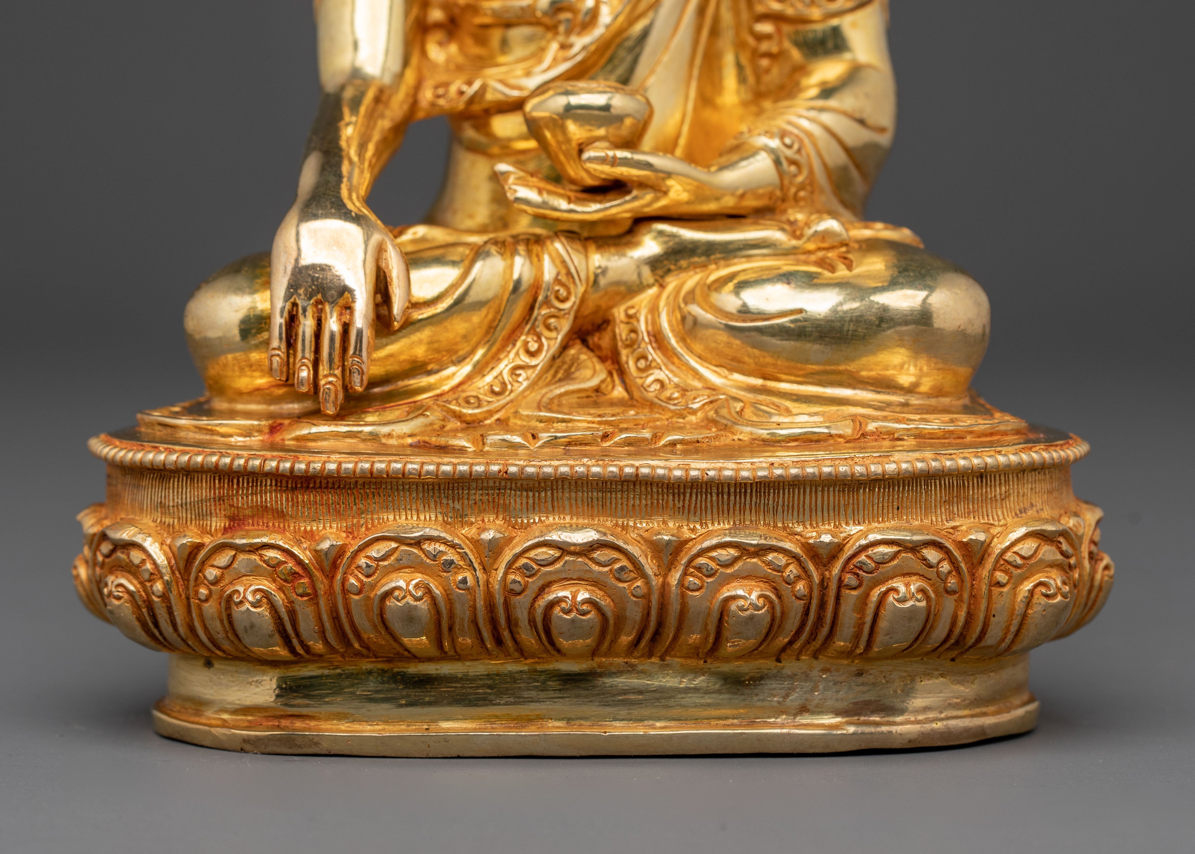 Shakyamuni Buddha Golden Statue | Spiritual Decor
