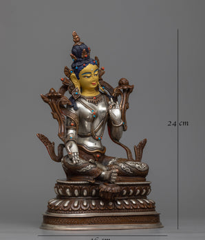 green-tara-handmade-sculpture