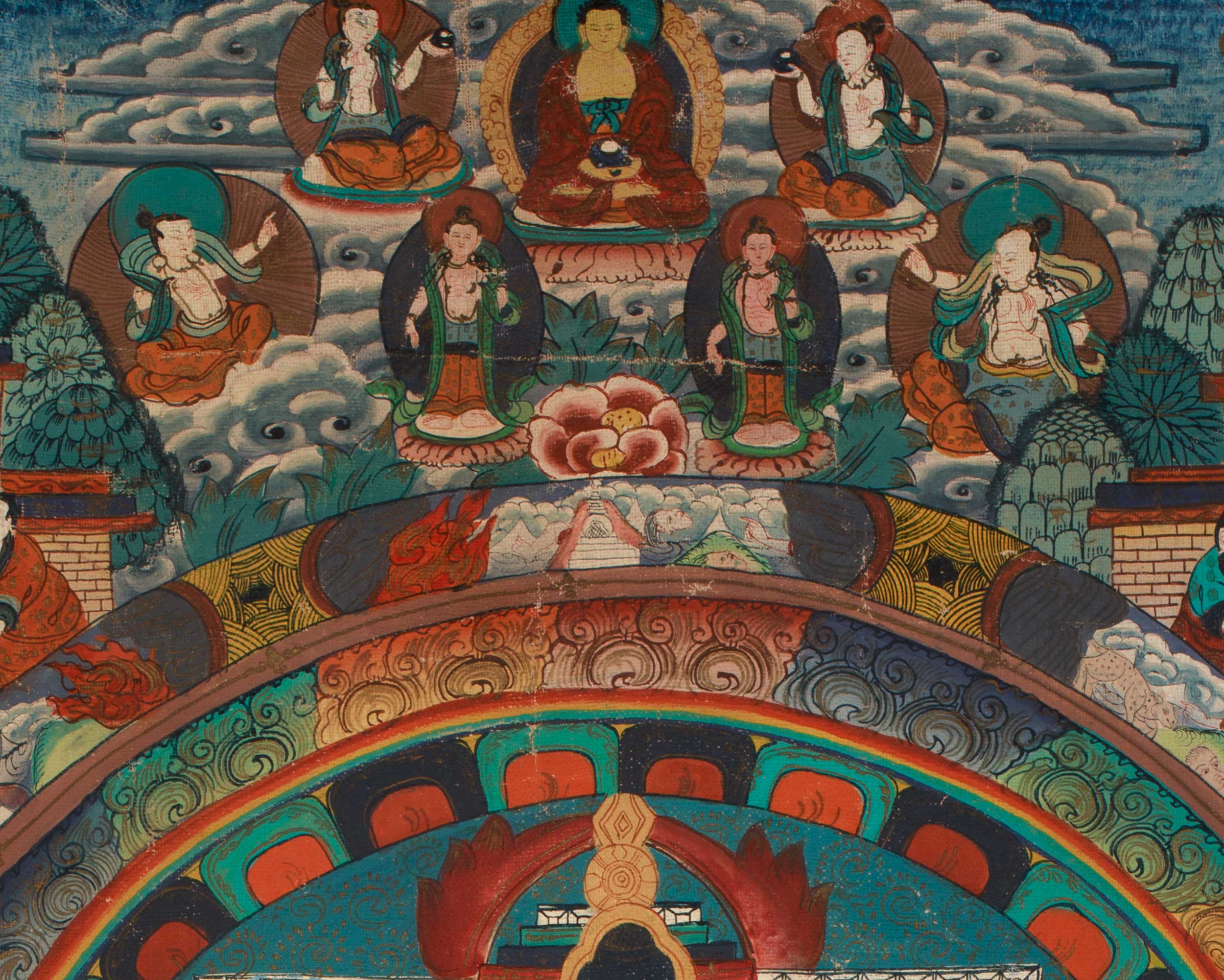Traditional Art of Samantabhadra Mandala | Embodiment of Universal Benevolence