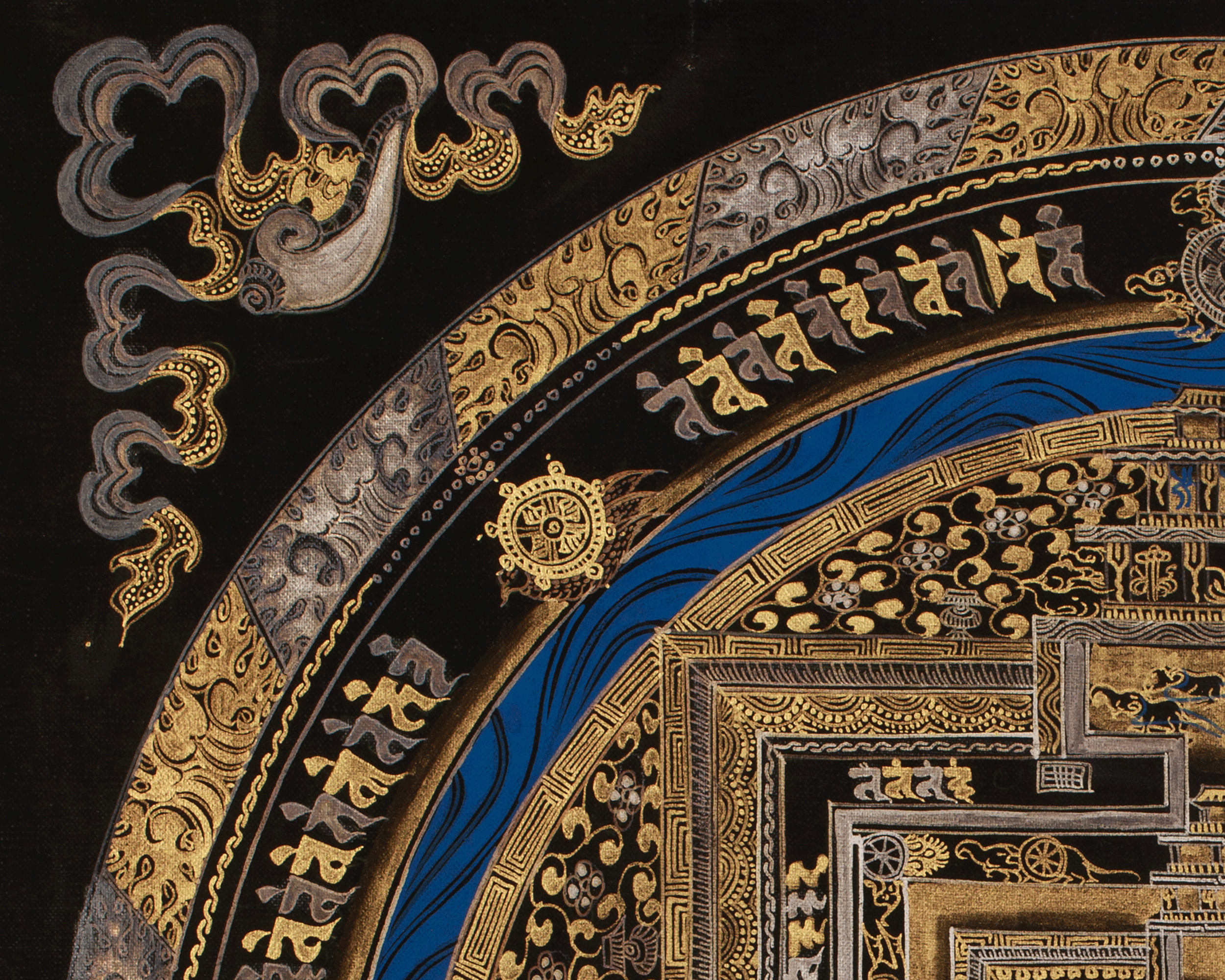 Himalayan Kalachakra Mandala Art | Sacred Energy of Time and Transformation