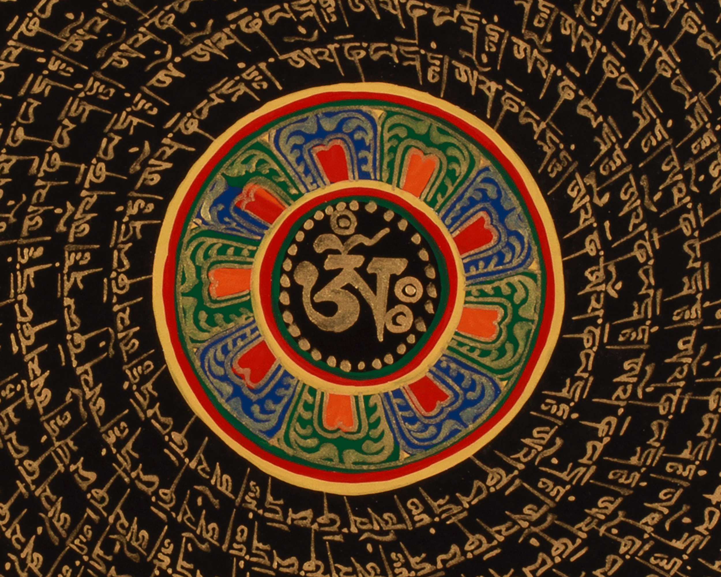 Mantra Mandala Art | Meditation and Vajrayana Practice