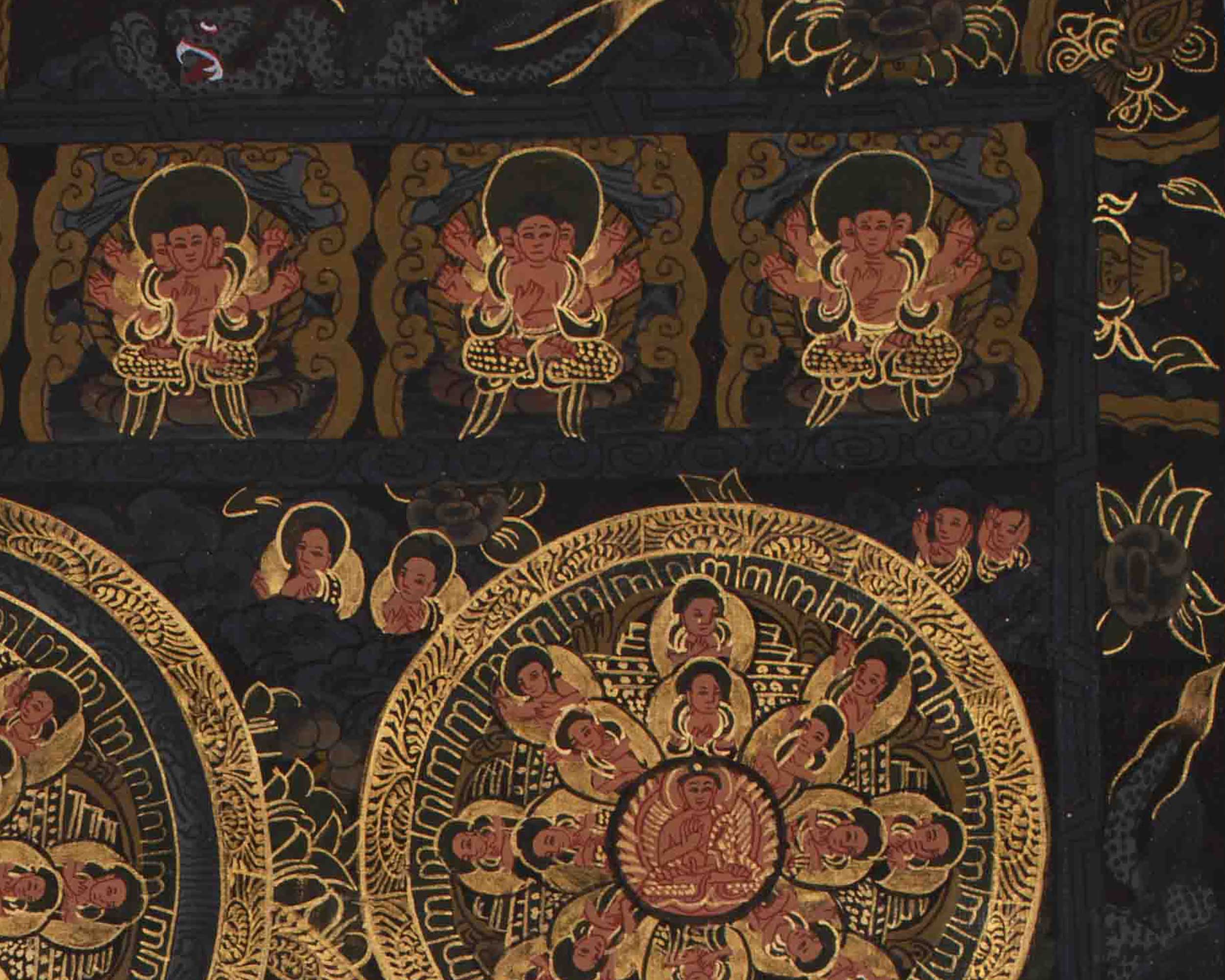 Spiritual Buddha Mandala Art | Symbolizing Wisdom, Peace, and Protection