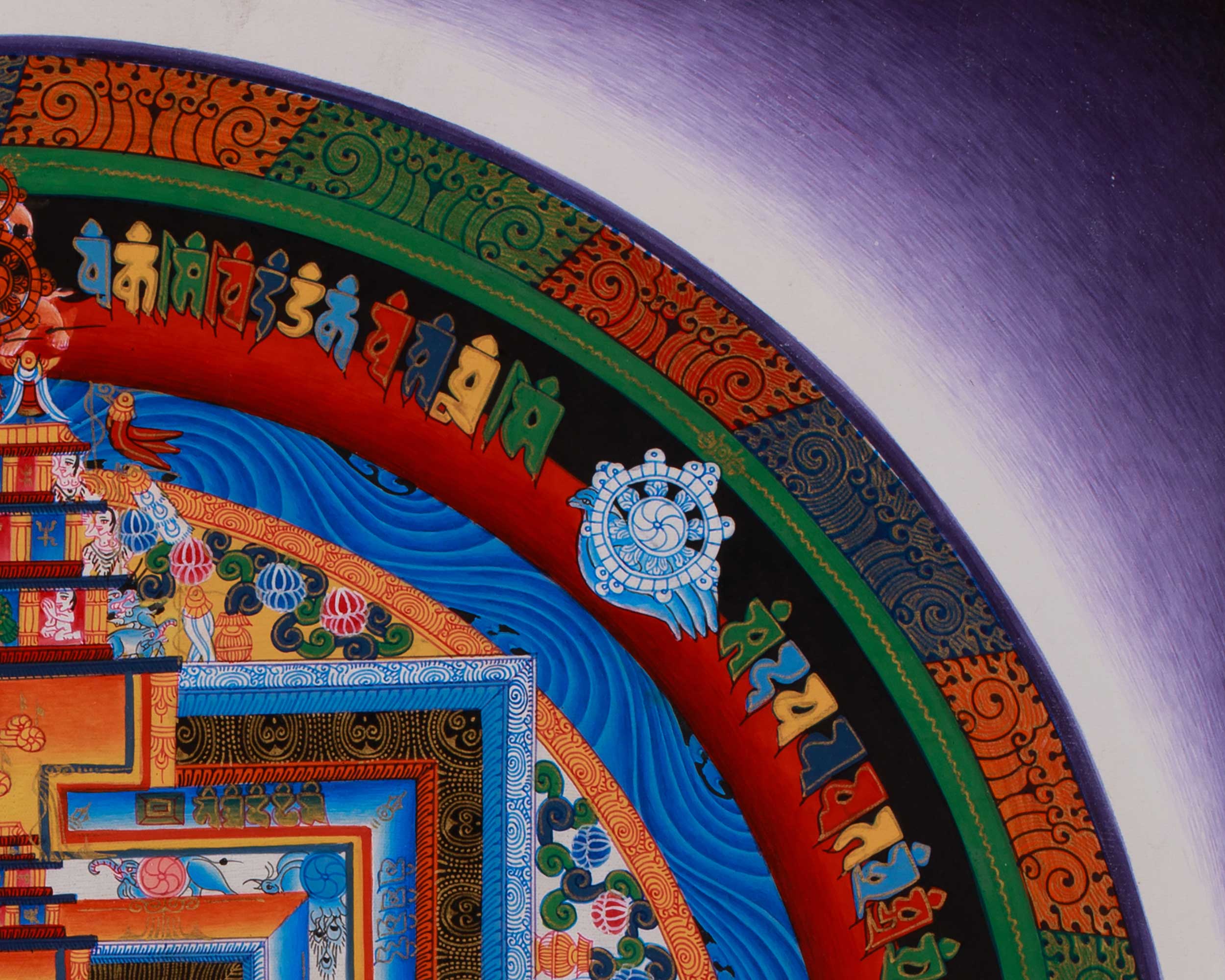 Kalachakra Mandala Traditional Art | A Sacred Symbol of Time, Wisdom, and Enlightenment