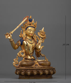 Ocean of Wisdom Manjushri Statue 