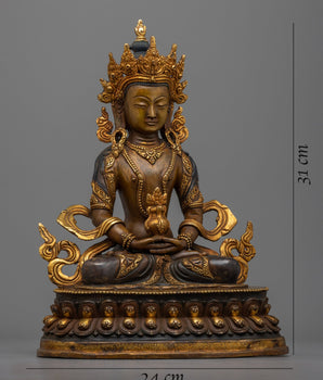 Amitayus Statue The Asia Arts and Crafts | The Buddha of Infinite Life