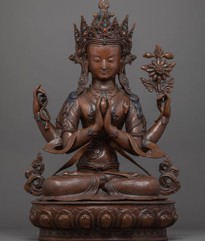 statue of chenrezig