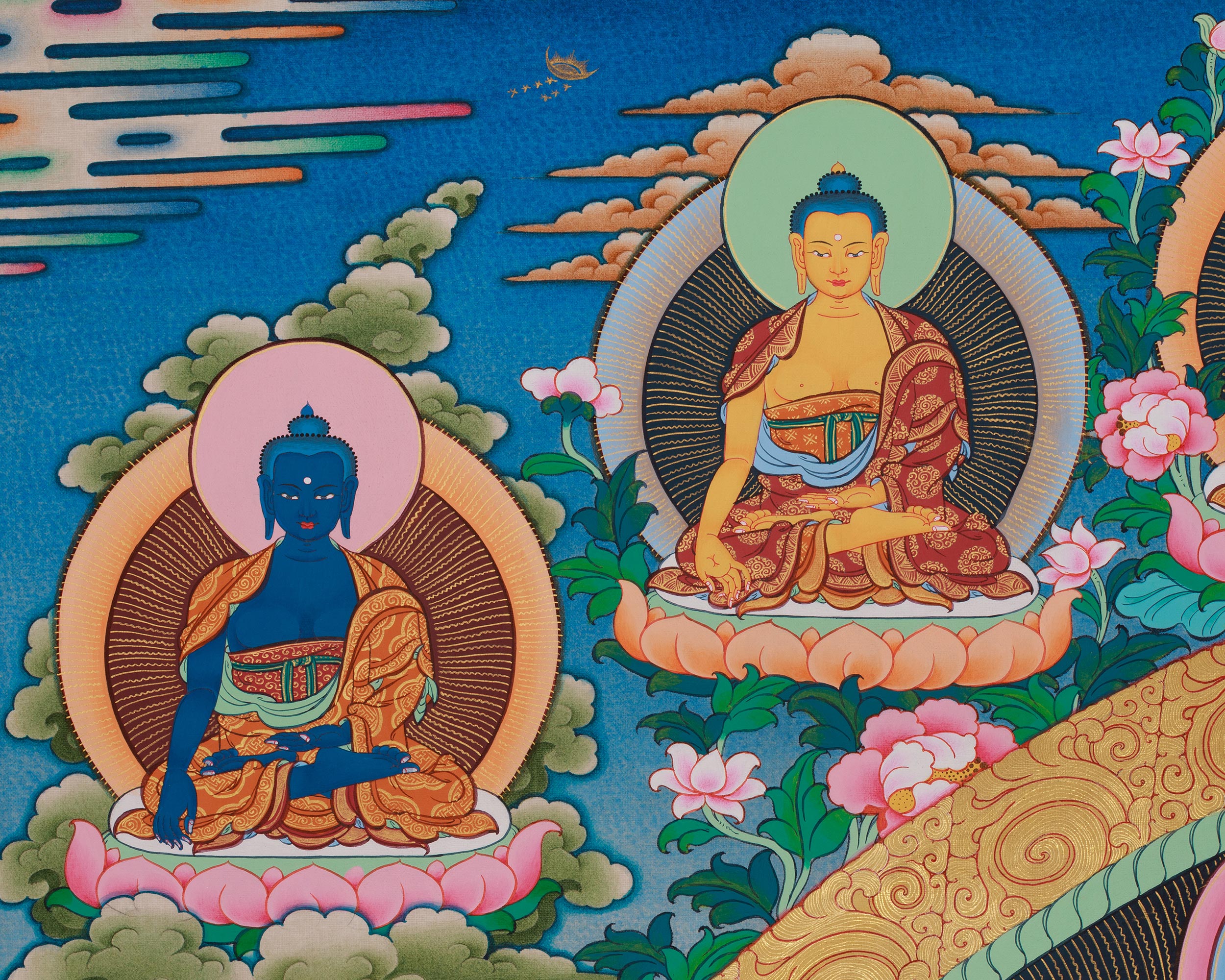 1000 Armed Chenrezig With Other Deities | Infinite Compassion and Enlightenment
