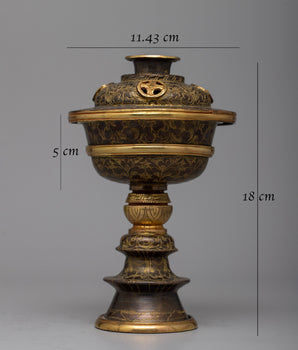 Butter Lamp Offerings Set | Illuminate Your Altar with Butter Lamp Offerings