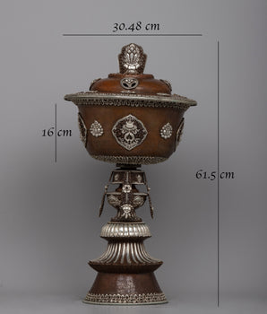 Ghee Butter Lamp Set | Embrace Spiritual Practices with Ghee Butter Lamp