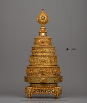 Buddhist Mandala Offering Set | Invoking Blessings and Abundance through Sacred Rituals