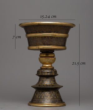 Ghee Oil Lamp Set | Sacred Light Offering