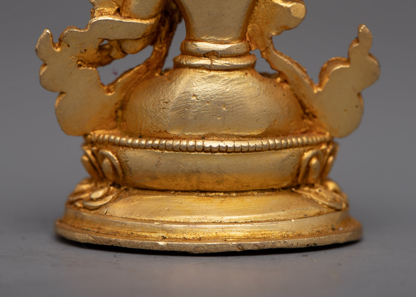 Machine-Made Copper Manjushree Statue | Symbolizing Wisdom and Spiritual Growth