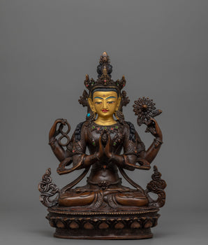 Himalayan Sacred Deity Chenresig