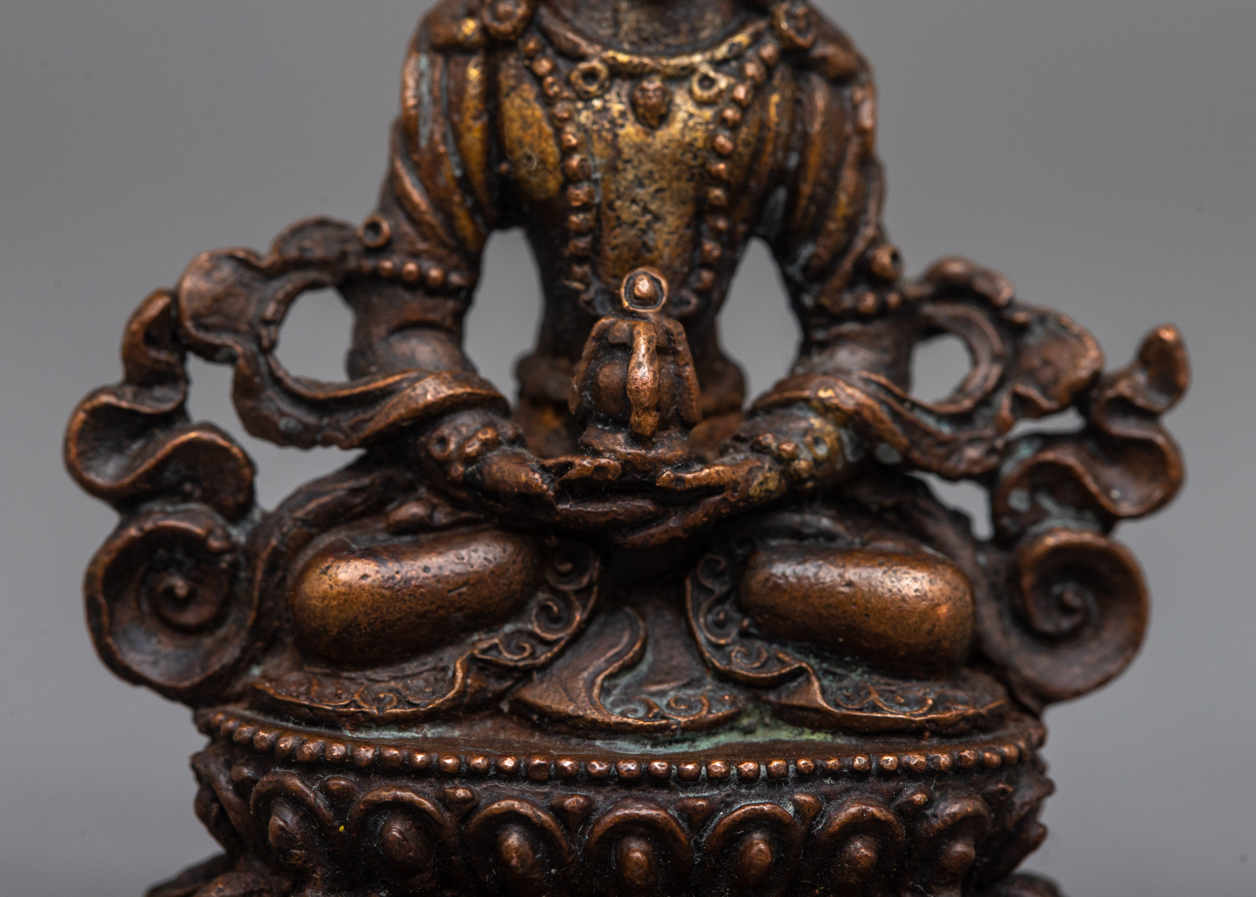 Machine Made Spiritual Buddha Amitayus Statue | Deity of Longevity and Infinite Light