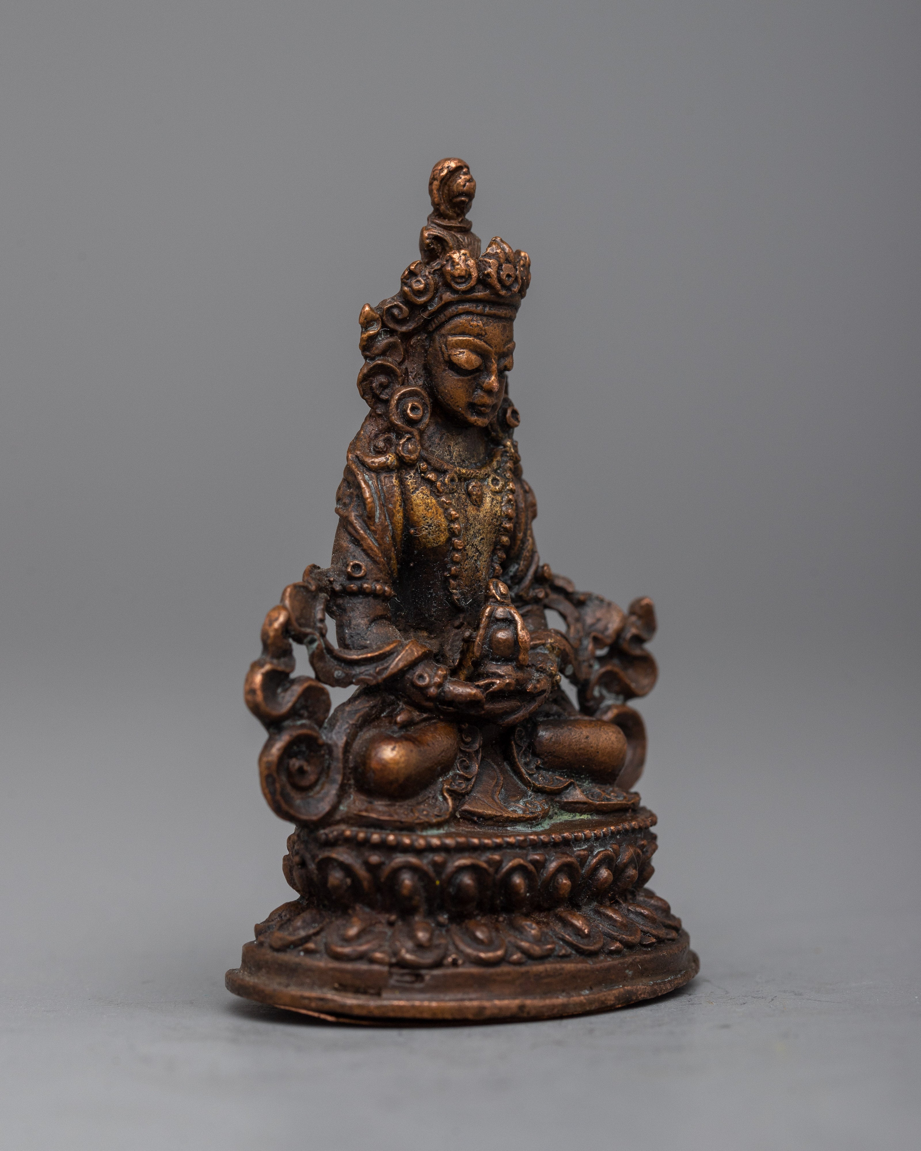 Machine Made Spiritual Buddha Amitayus Statue | Deity of Longevity and Infinite Light