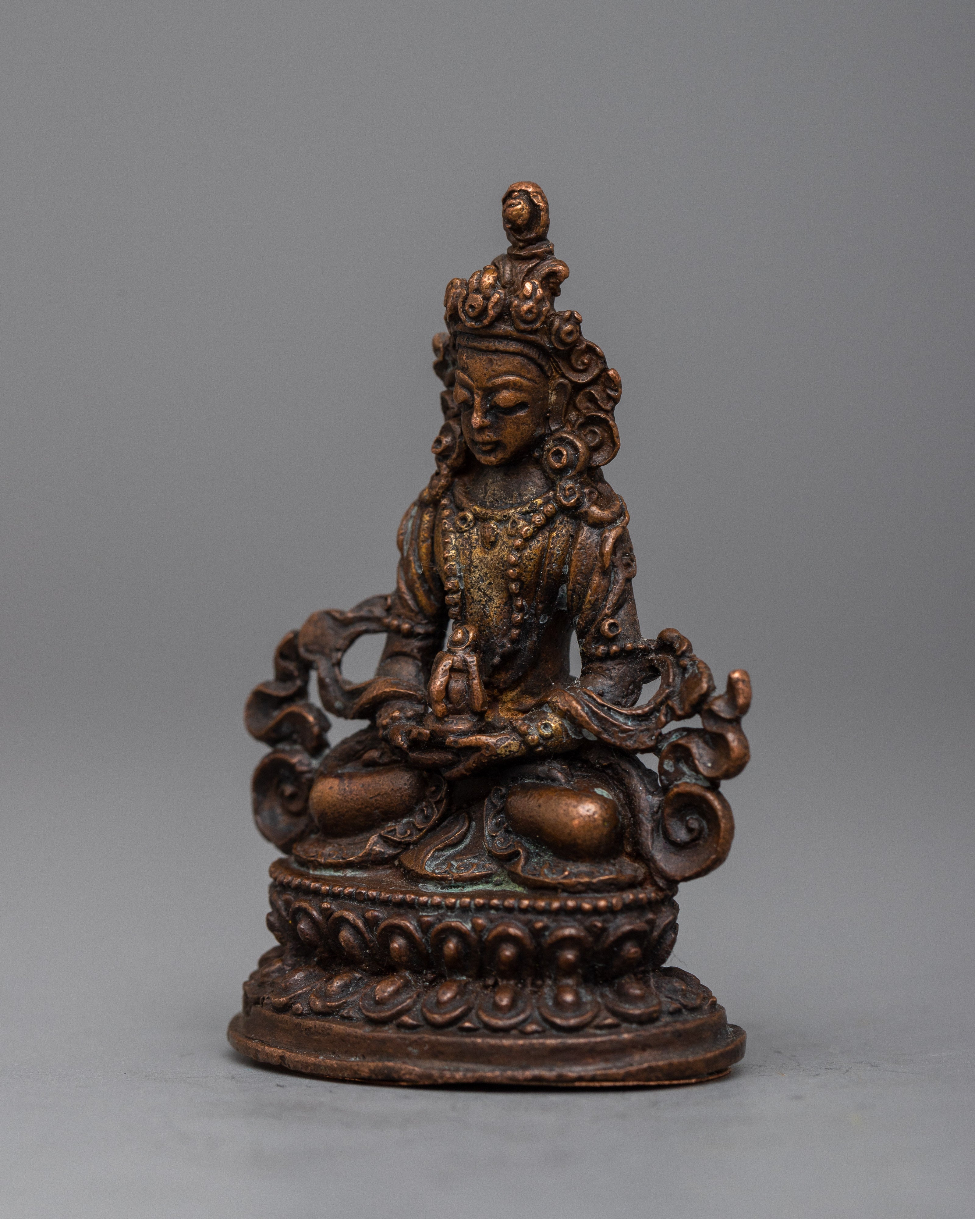 Machine Made Spiritual Buddha Amitayus Statue | Deity of Longevity and Infinite Light