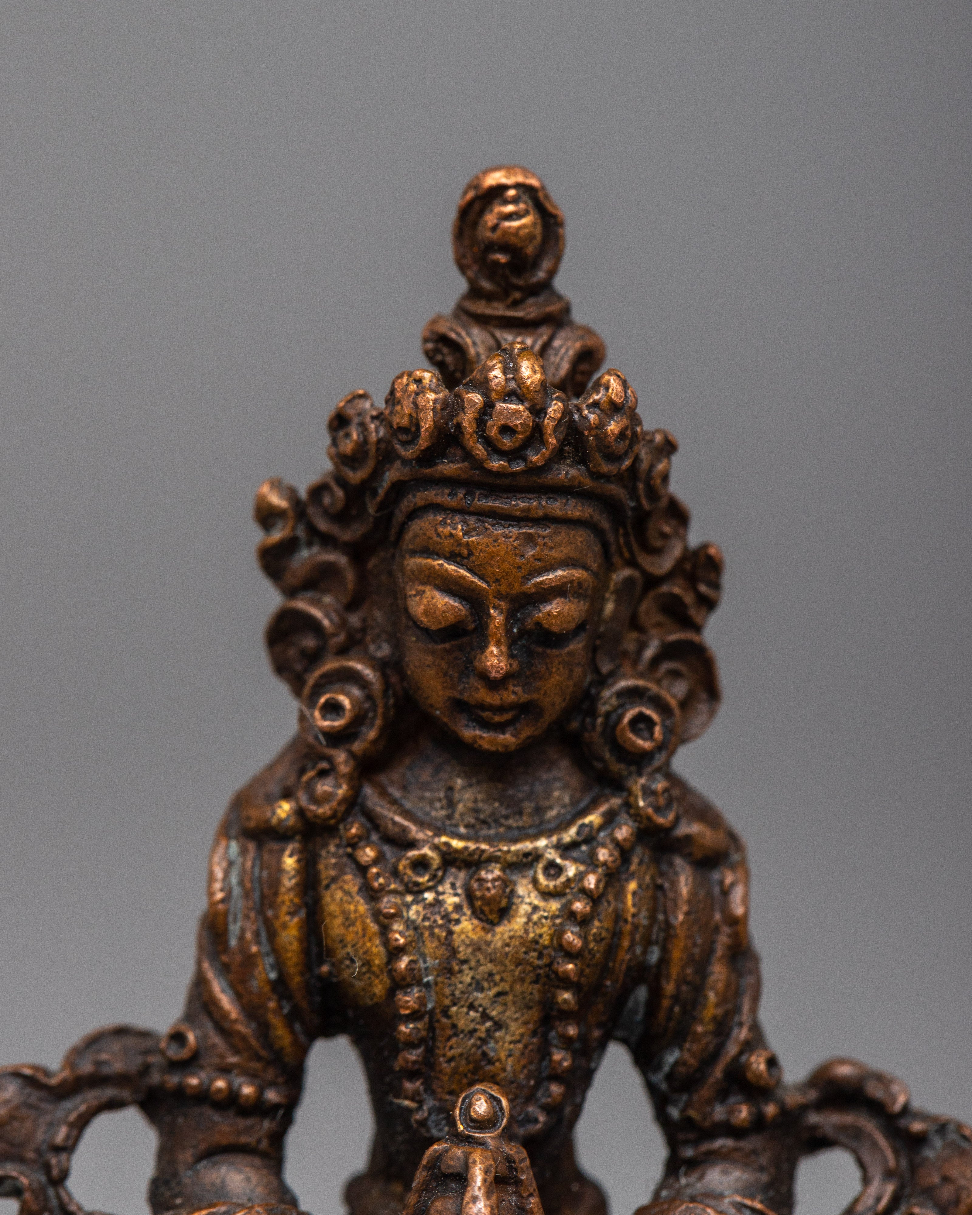 Machine Made Spiritual Buddha Amitayus Statue | Deity of Longevity and Infinite Light