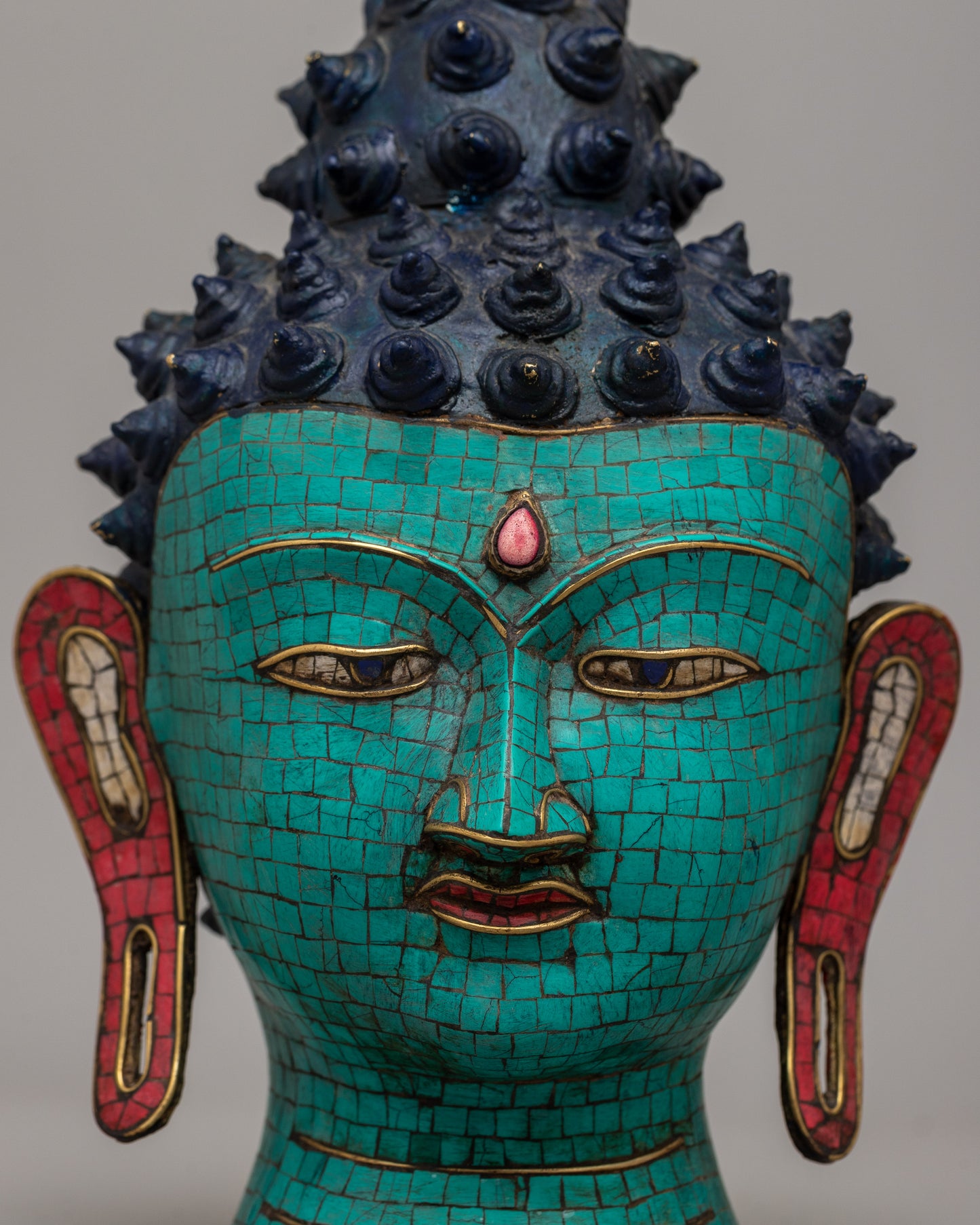 Buddha Head Bust | Symbol of Serenity and Spiritual Wisdom