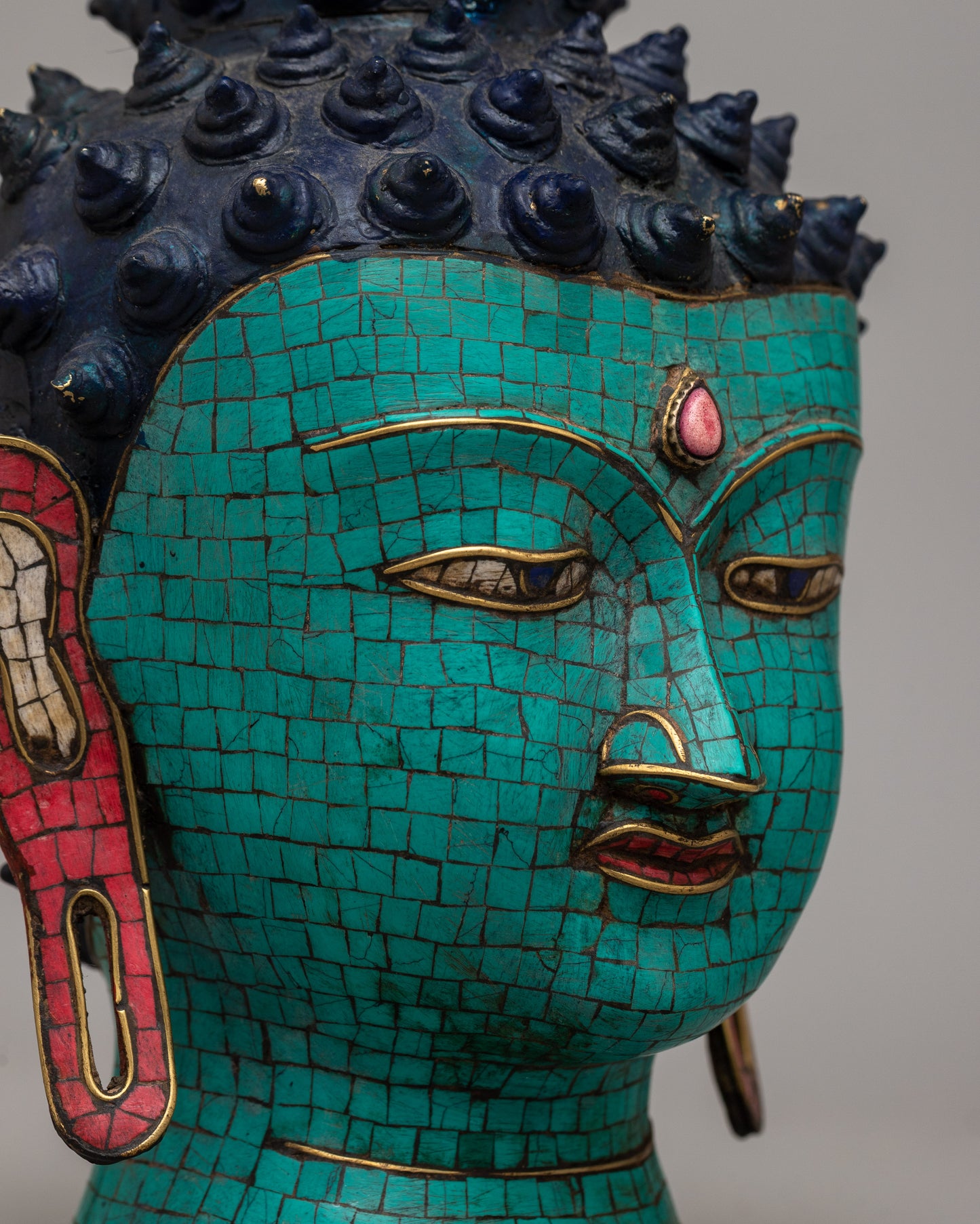 Buddha Head Bust | Symbol of Serenity and Spiritual Wisdom