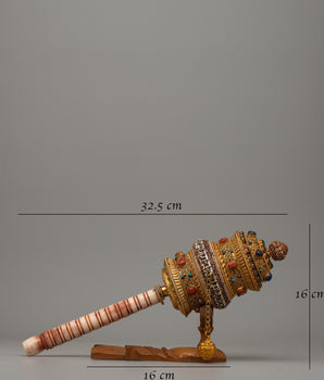 A Prayer Wheel | Harnessing the Power of Mantras and Devotio