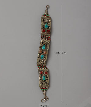 Tibetan Stone Bracelet | Infused with Spiritual Essence and Timeless Beauty