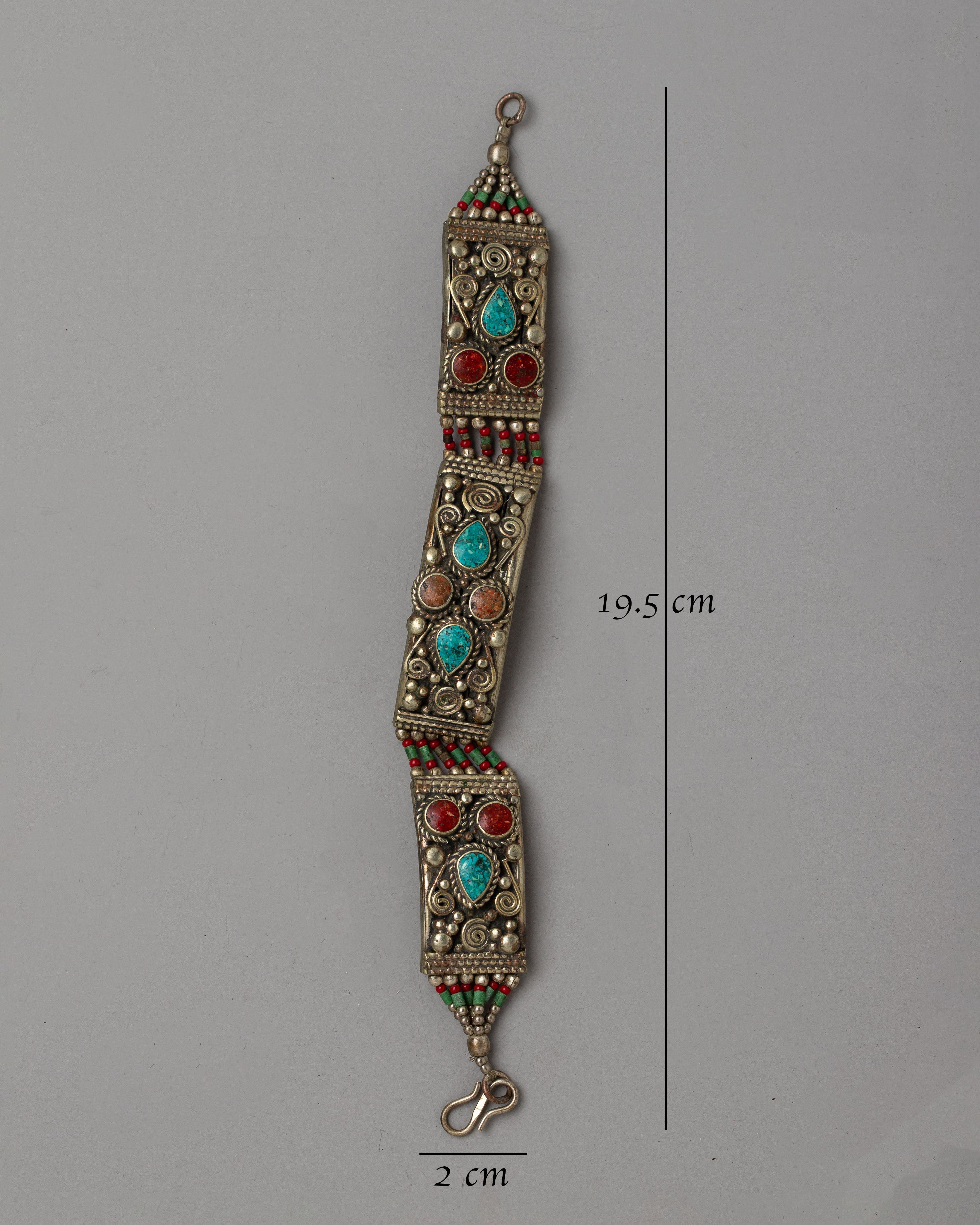 Tibetan Stone Bracelet | Infused with Spiritual Essence and Timeless Beauty