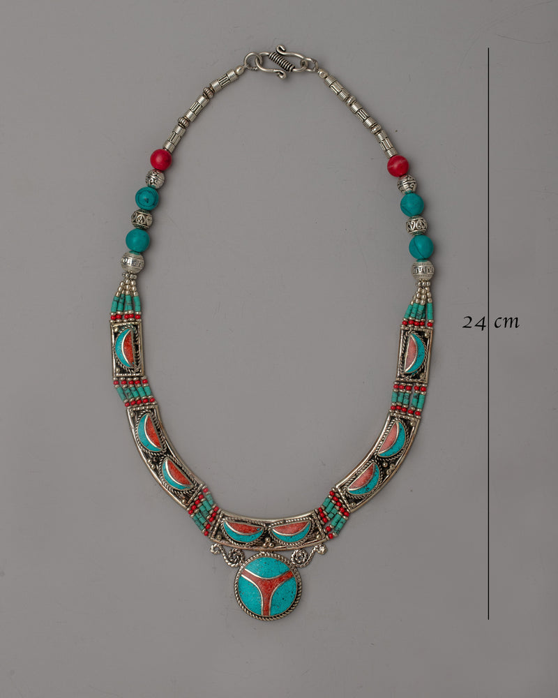 Tibetan Jewelry Necklace | Infused with Rich Cultural Symbolism and Spiritual Meaning