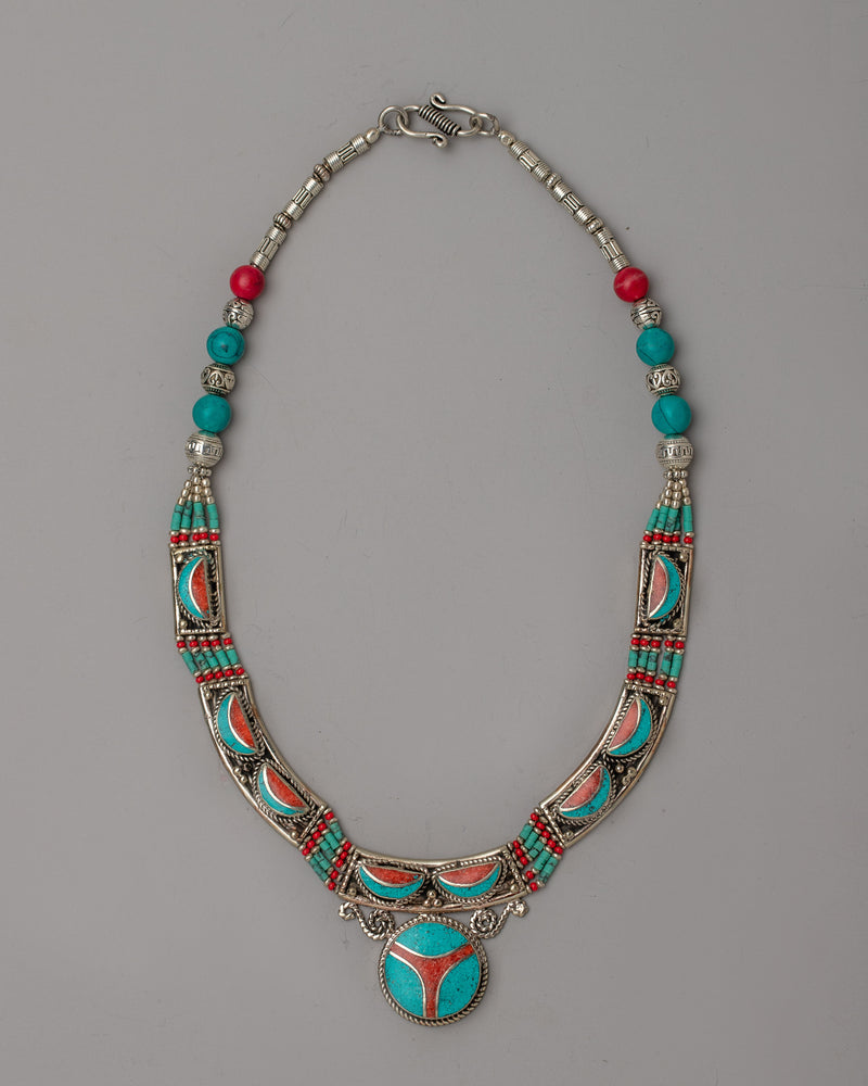 Tibetan Jewelry Necklace | Infused with Rich Cultural Symbolism and Spiritual Meaning