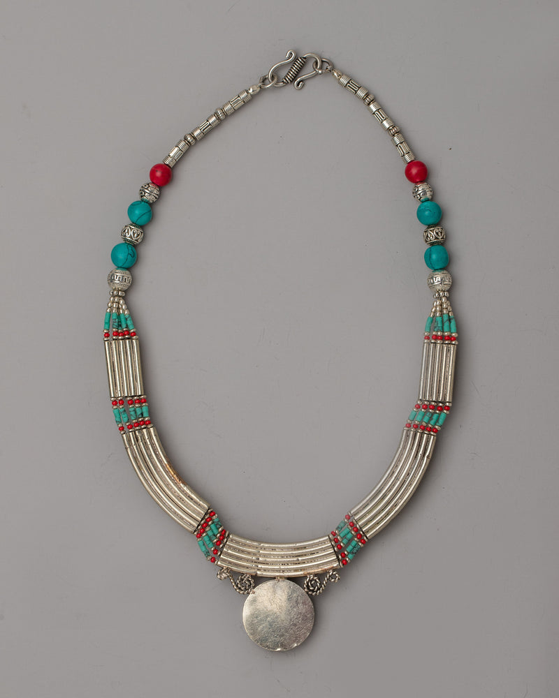 Tibetan Jewelry Necklace | Infused with Rich Cultural Symbolism and Spiritual Meaning