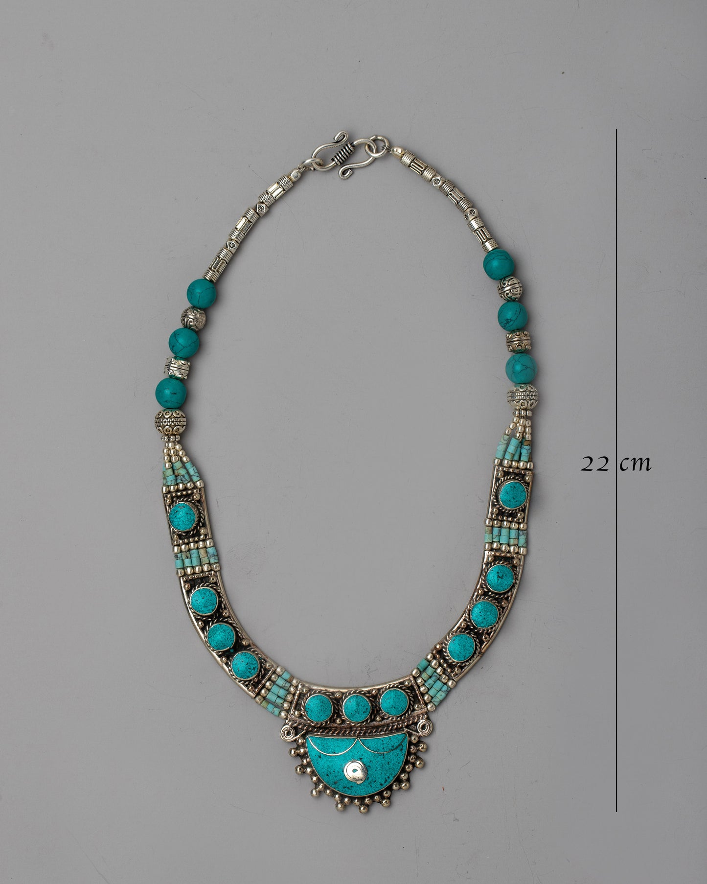 Tibetan Turquoise Necklace | Infused with Cultural Significance and Natural Beauty